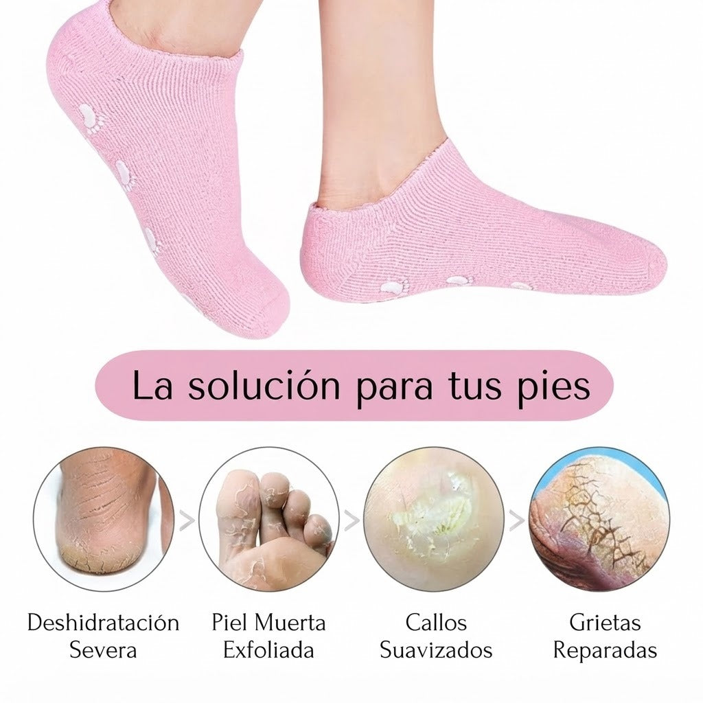 TERSA - Medias spa para pies x 2