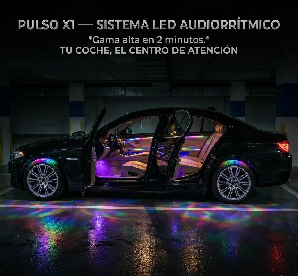 PULSO X1 — SISTEMA LED AUDIORRÍTMICO
