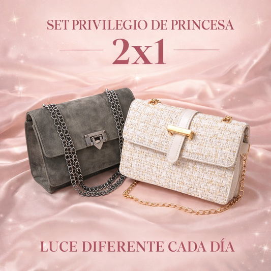 SET PRIVILEGIO DE PRINCESA 2x1: LUCE DIFERENTE CADA DÍA