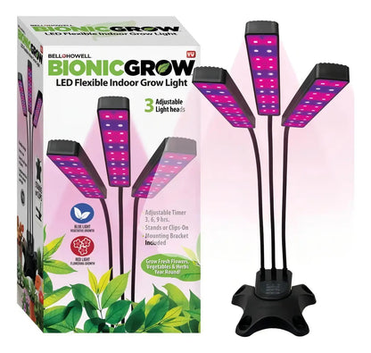SOL INTERIOR: LAMPARA LED PARA PLANTAS FUERTES Y SANAS