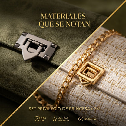 SET PRIVILEGIO DE PRINCESA 2x1: LUCE DIFERENTE CADA DÍA