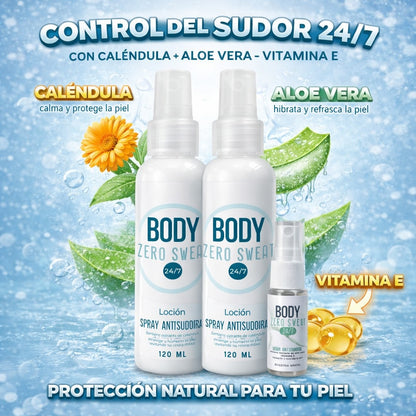 SPRAY FIN AL SUDOR 2X1 -GRATIS SPRAY DE EMERGENCIA