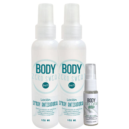 SPRAY FIN AL SUDOR 2X1 -GRATIS SPRAY DE EMERGENCIA