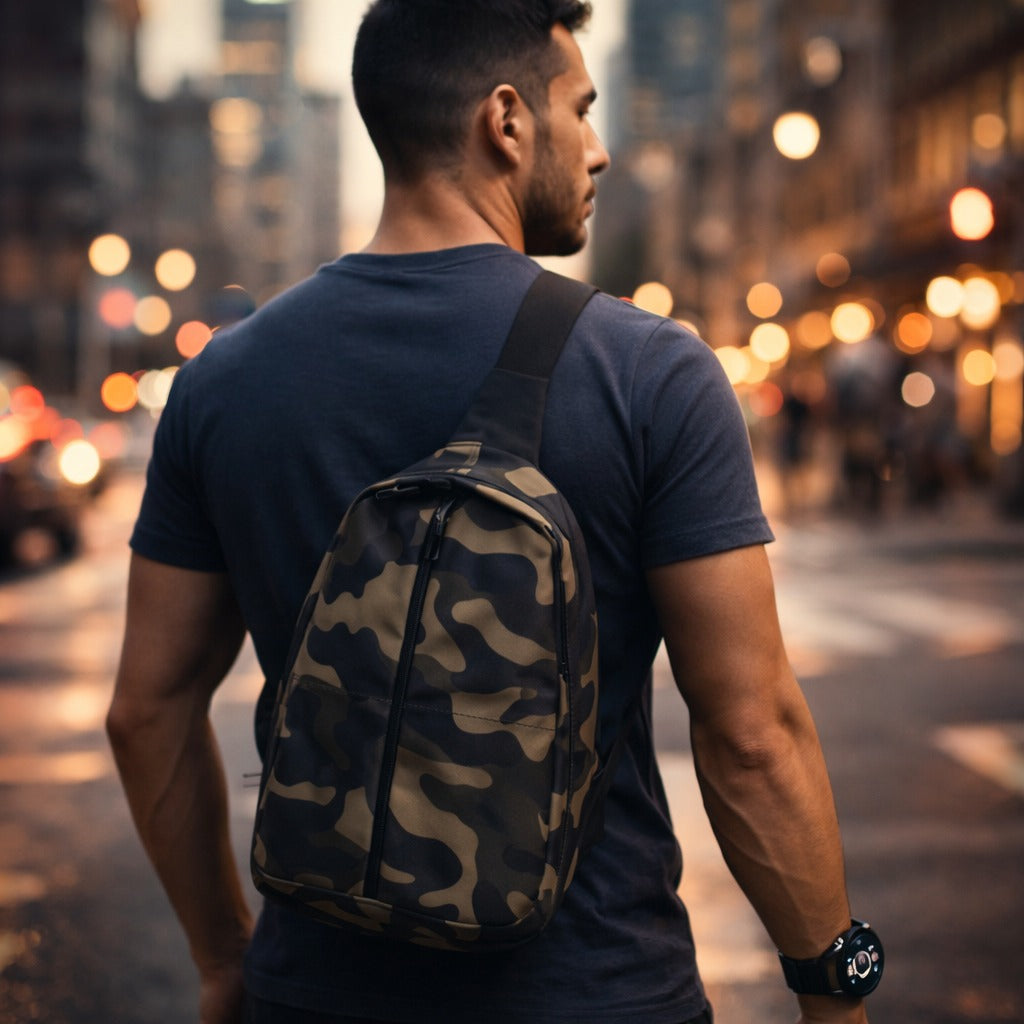COMBO MISION URBANA:BOLSO TACTICO ANTIRROBO + RELOJ INTELIGENTE