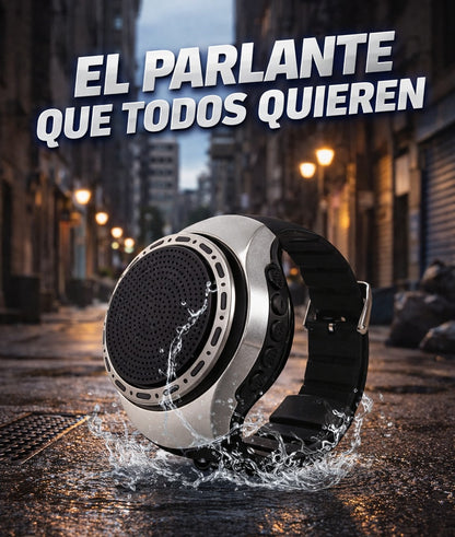 PARLANTE PORTÁTIL EN TU MUÑECA- Música libre donde vayas