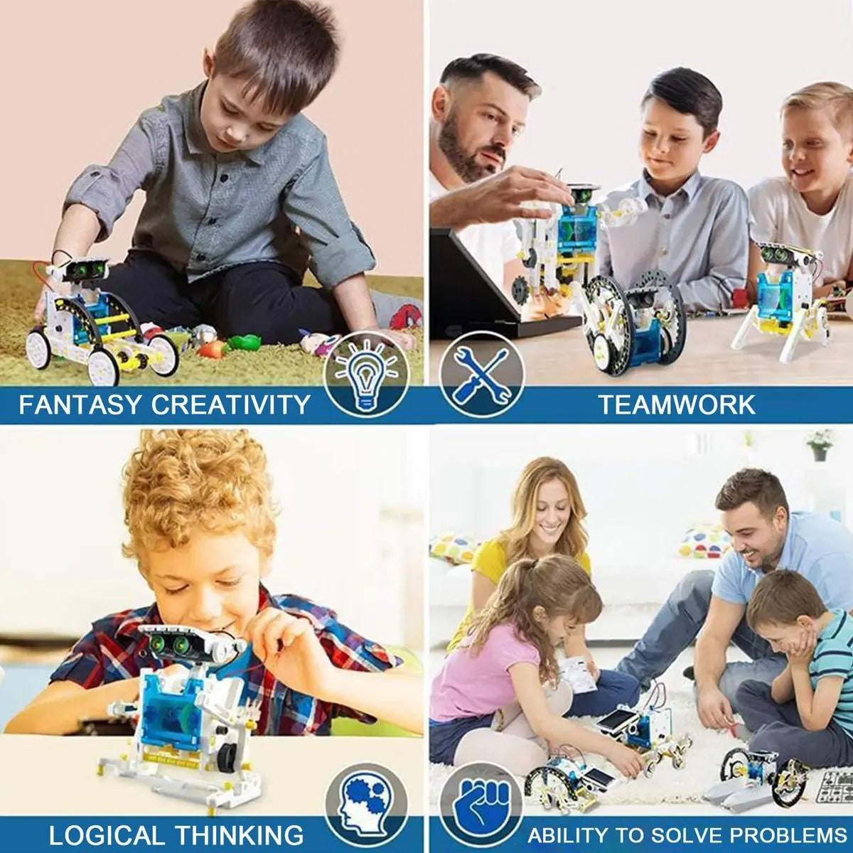 LABORATORIO SOLAR 13X – Robots que cobran vida