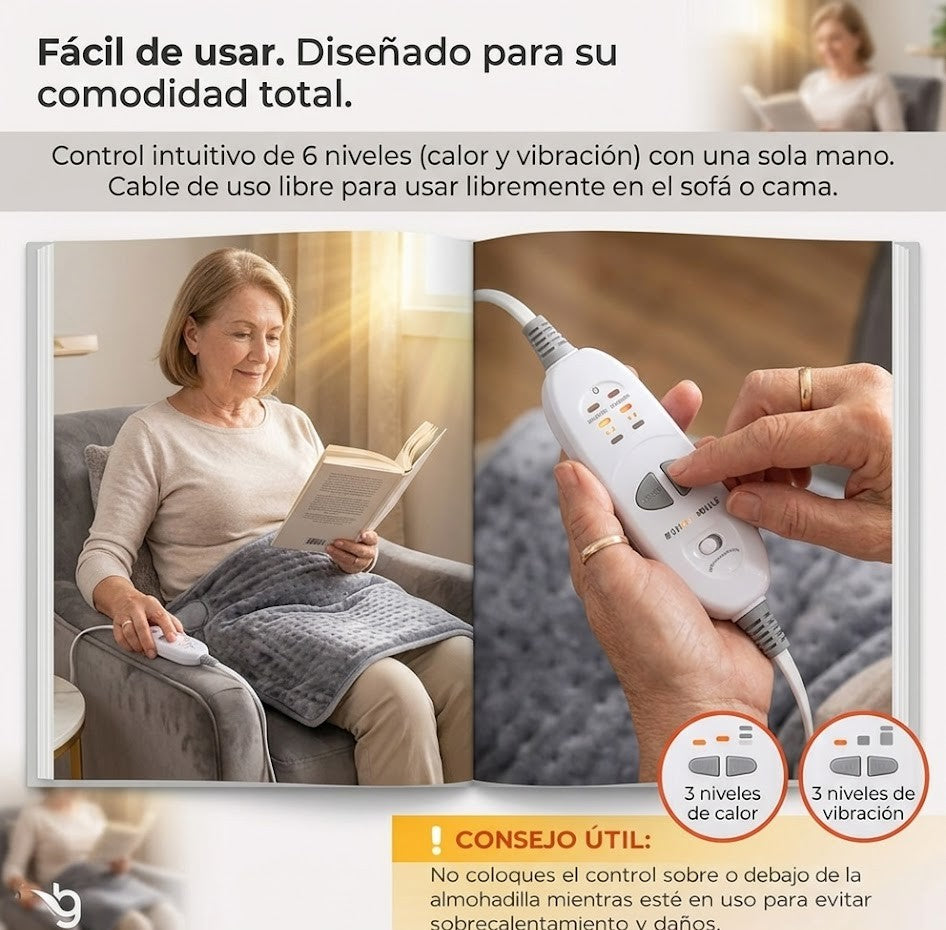 El Regalo que Mamá Sí Va a Usar- Tecnología Calor + Vibración Dual