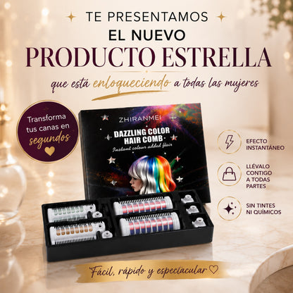 EFECTO MECHAS INSTANTÁNEO – Transforma tus canas en un look moderno en segundos