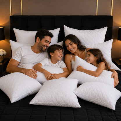 Almohadas Hotel 5 estrellas: Set de 8 almohadas premium
