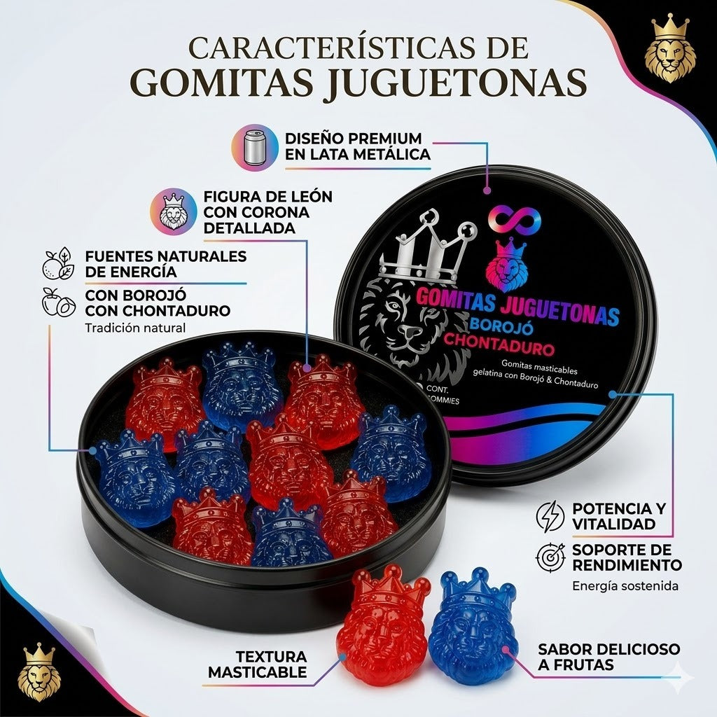 GOMITAS JUGUETONAS X10: Para las noches que merecen ser recordadas