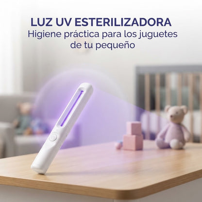 Lámpara UV: Esteriliza Juguetes en Minutos -Tu Aliada Contra los Gérmenes