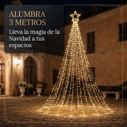 ALUMBRA 3 METROS, ARBOL NAVIDEÑO