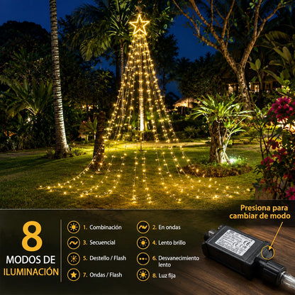 ALUMBRA 3 METROS, ARBOL NAVIDEÑO