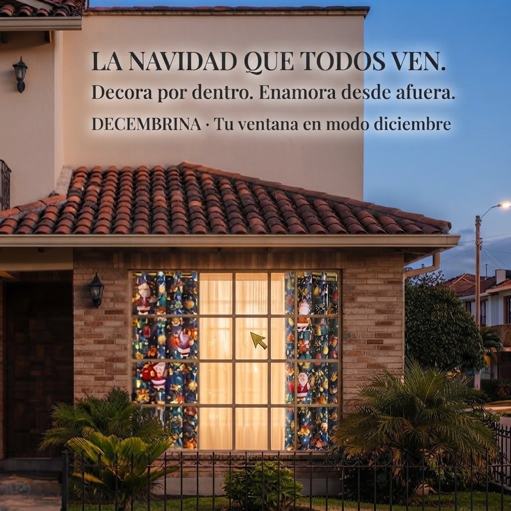 DECEMBRINA- Tu ventana en modo diciembre.