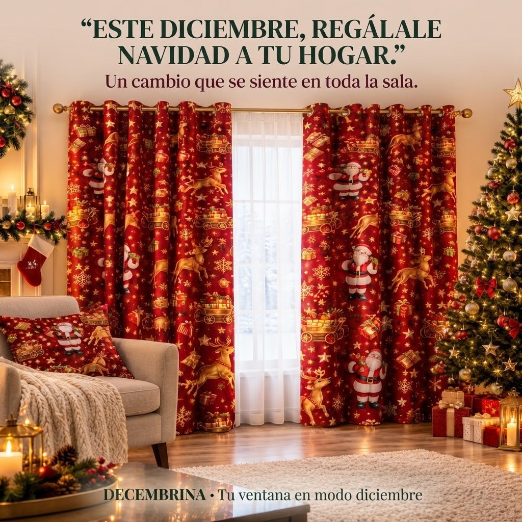 DECEMBRINA- Tu ventana en modo diciembre.