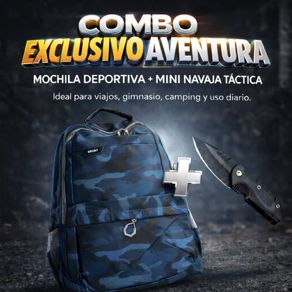 BOLSO SUPERVIVENCIA CON MINI NAVAJA OCULTA.