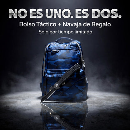 BOLSO SUPERVIVENCIA CON MINI NAVAJA OCULTA.
