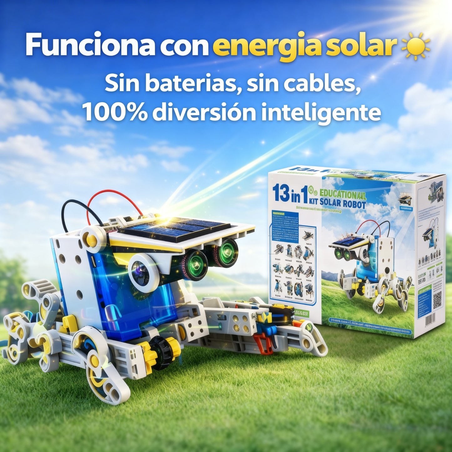 LABORATORIO SOLAR 13X – Robots que cobran vida
