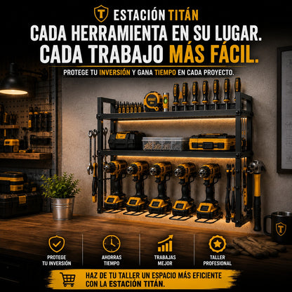 Estación Titán - Todas tus herramientas en un solo lugar.