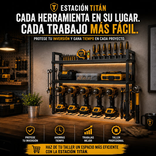 Estación Titán - Todas tus herramientas en un solo lugar.