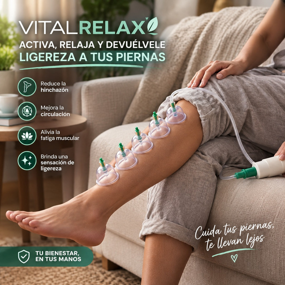 VITALRELAX-ACTIVA, RELAJA Y DEVUÉLVELE LIGEREZA A TUS PIERNAS