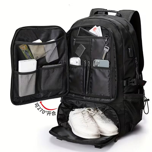 Bolso Black Spyder 3 en 1 con Compartimento Plus