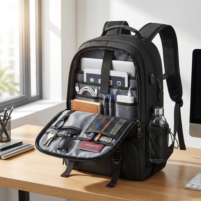 Bolso Black Spyder 3 en 1 con Compartimento Plus
