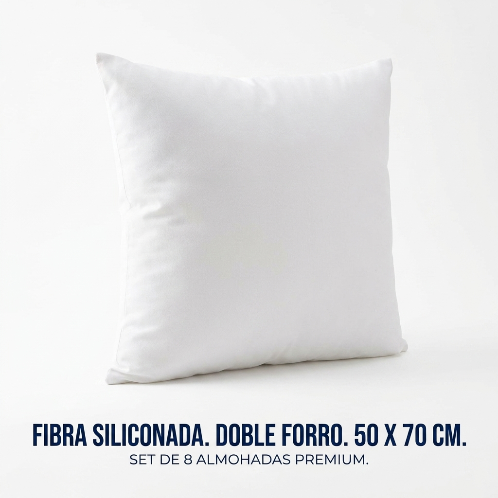 Almohadas Hotel 5 estrellas: Set de 8 almohadas premium