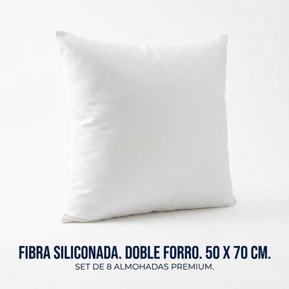 Almohadas Hotel 5 estrellas: Set de 8 almohadas premium