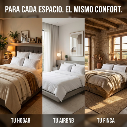Almohadas Hotel 5 estrellas: Set de 8 almohadas premium