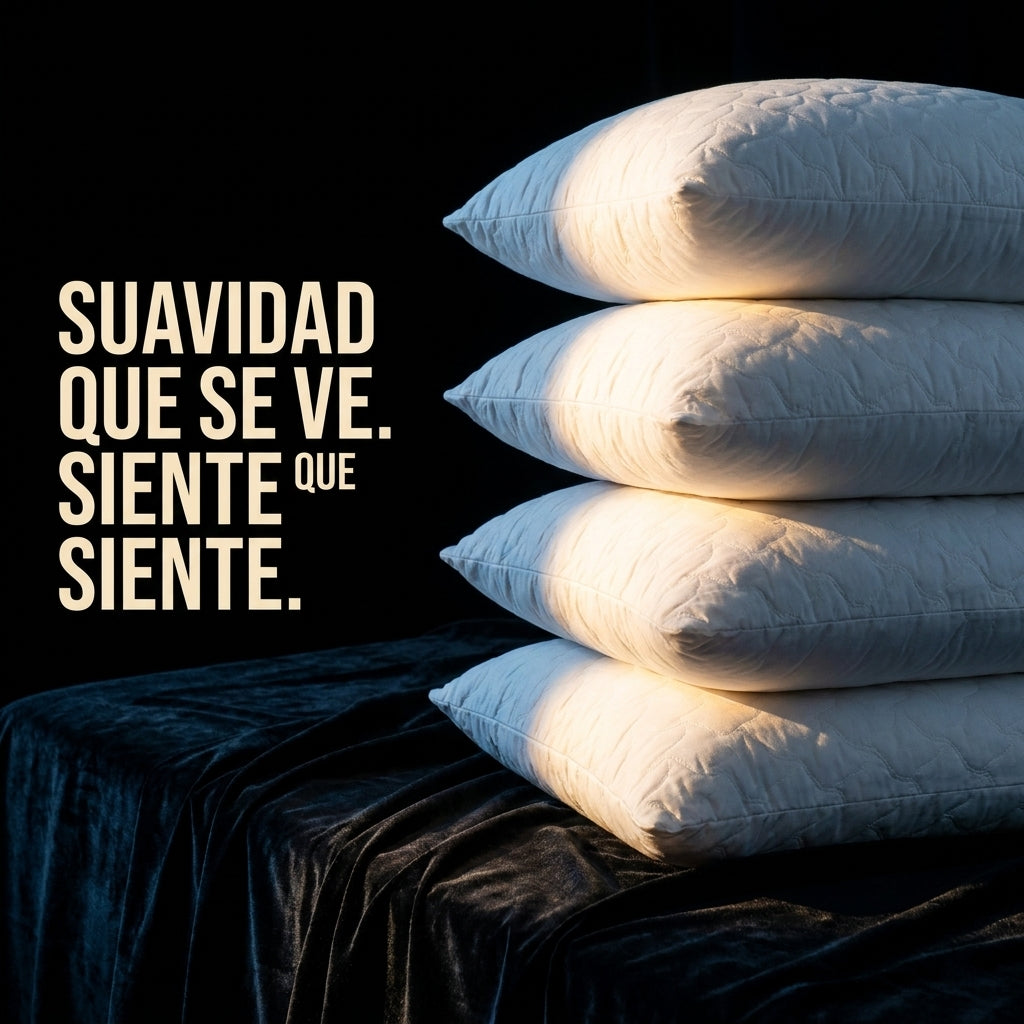 Almohadas Hotel 5 estrellas: Set de 8 almohadas premium
