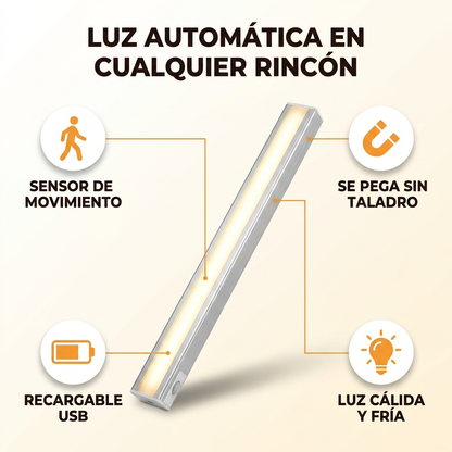 SENDERO - Barra LED con sensor