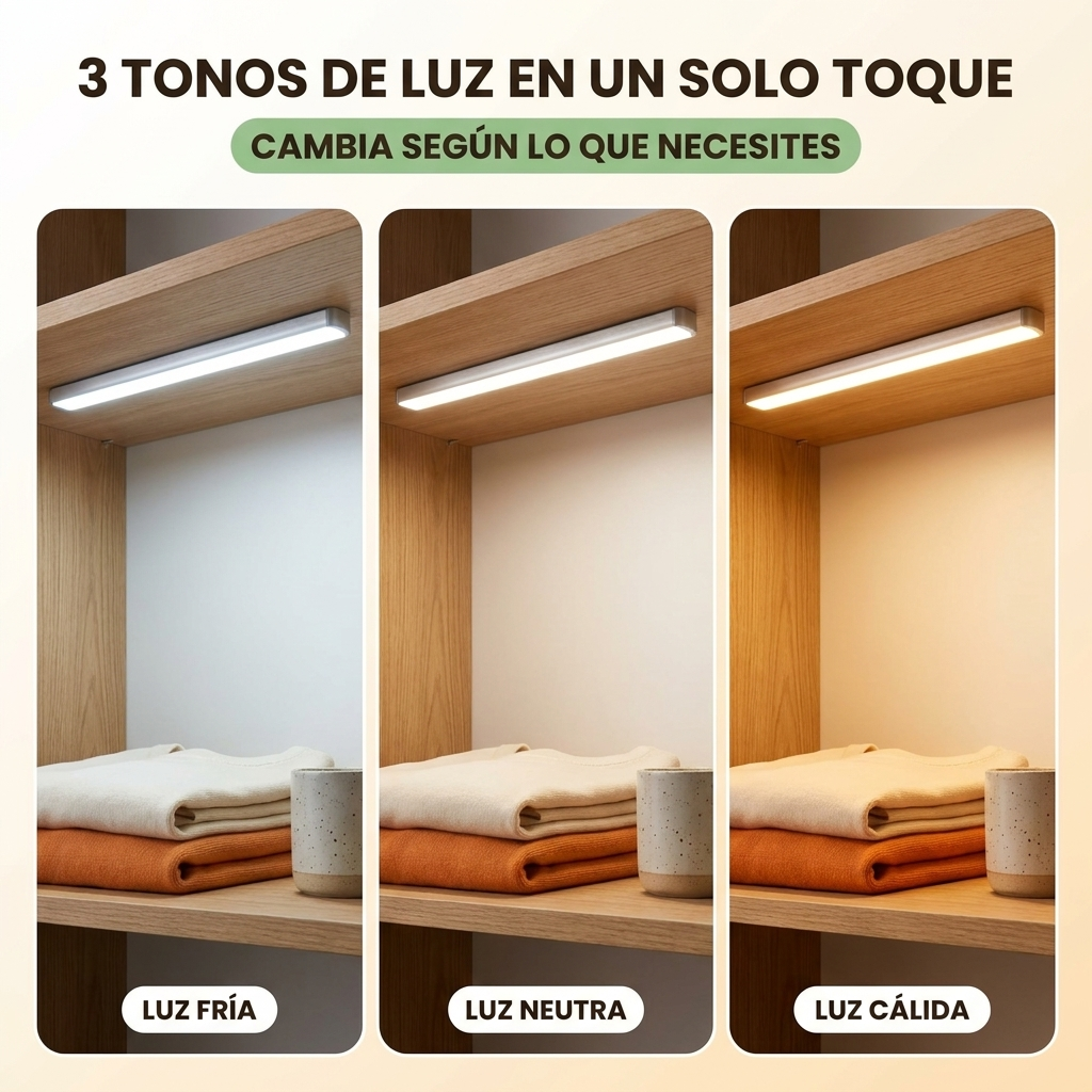 SENDERO - Barra LED con sensor