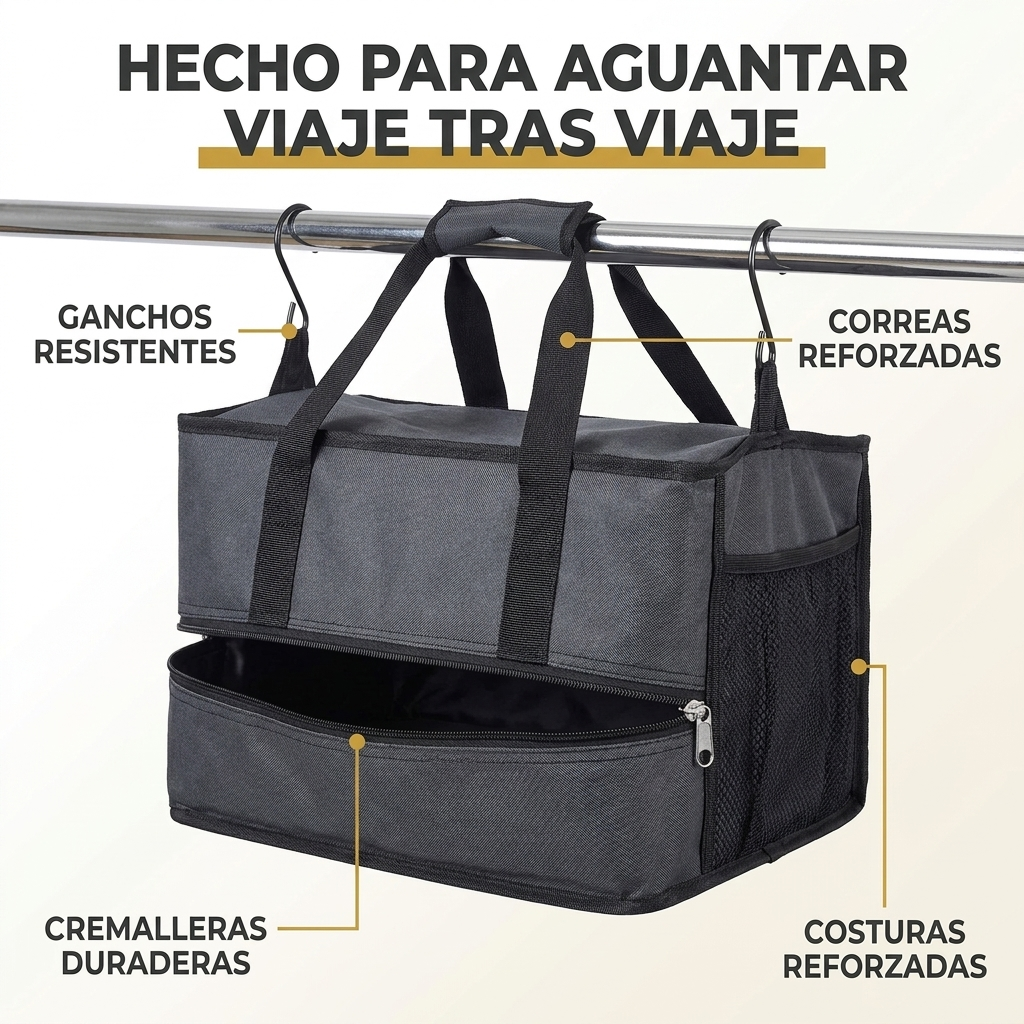CLÓSET VIAJERO - Organizador colgante