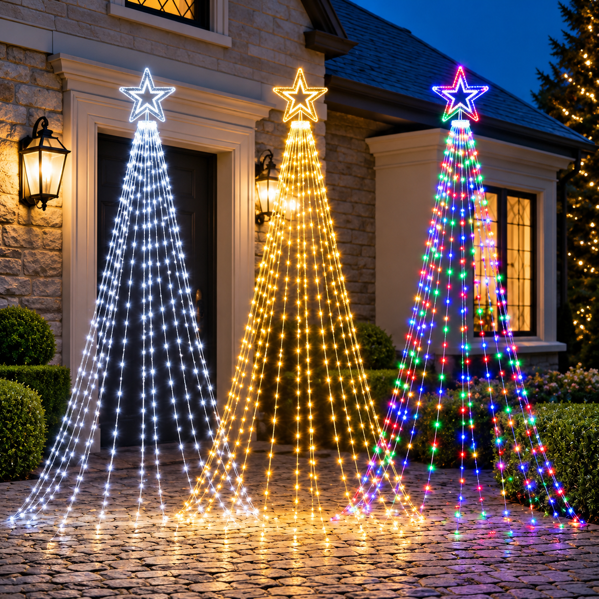 ALUMBRA 3 METROS, ARBOL NAVIDEÑO